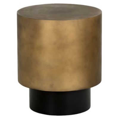 Sunpan Bernaby End Table - Color: Brass - 106006