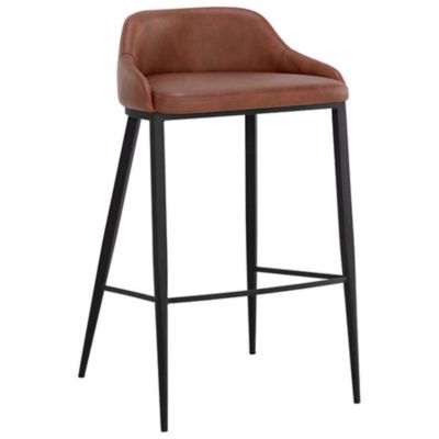 Sunpan Astra Bar/Counter Stool - Color: Brown - 111082