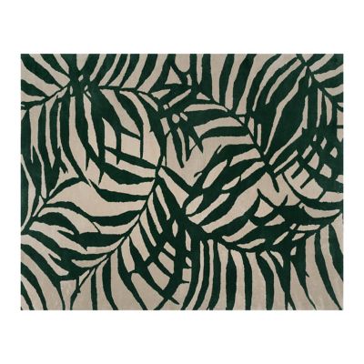 Sunpan Palma Indoor / Outdoor Rug - Color: Green - Size: 8 ft x 10 ft - 108