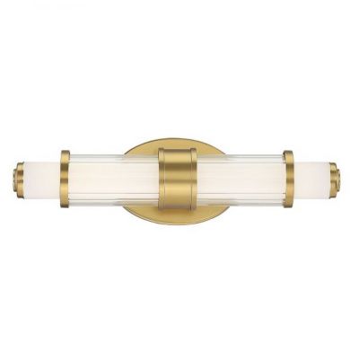 Delaney LED Bath Bar with Metal Accents