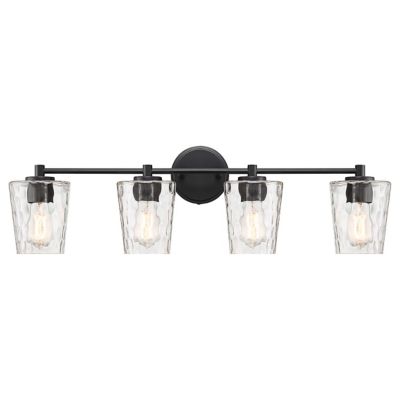 Savoy House Ballas Vanity Light - Color: Black - Size: 4 light - 8-5606-4-B