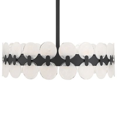 Savoy House Boca Chandelier - Color: Black - Size: Large - 1-3722-10-89