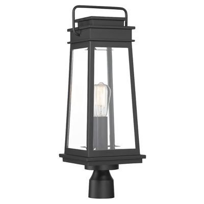 Savoy House Boone Outdoor Post Lantern - Color: Black - Size: 1 light - 5-8