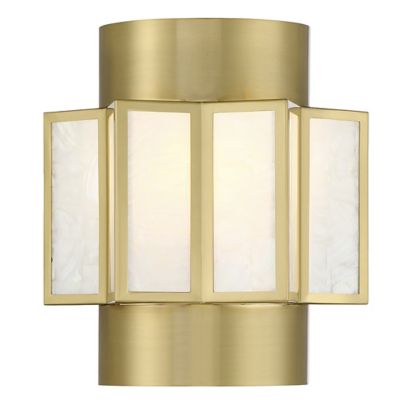 Savoy House Gideon Wall Sconce - Color: Brass - Size: 2 light - 9-3164-2-32