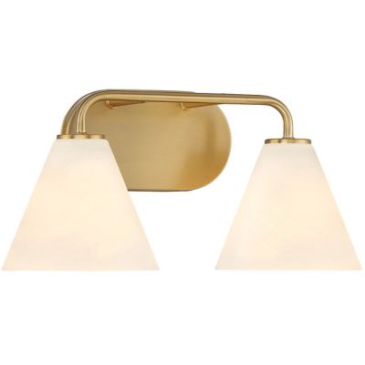 Savoy House Blair Vanity Light - Color: Brass - Size: 2 light - 8-2988-2-32