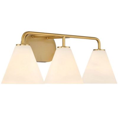 Savoy House Blair Vanity Light - Color: Brass - Size: 3 light - 8-2988-3-32