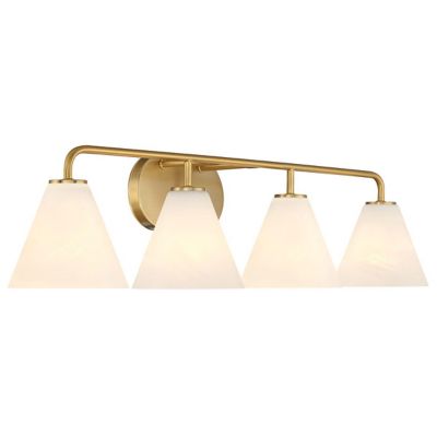 Savoy House Blair Vanity Light - Color: Brass - Size: 4 light - 8-2988-4-32