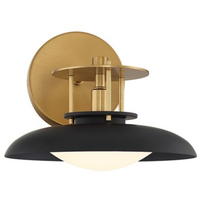 Savoy House Gavin Wall Sconce - Color: Black - Size: 1 light - 9-1686-1-143