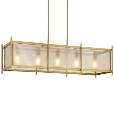 Savoy House Jacobs Linear Chandelier - Color: Clear - Size: 5 light - 1-380