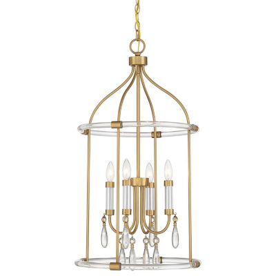 Savoy House Mayfair Pendant Light - Color: Brass - Size: 4 light - 7-7714-4