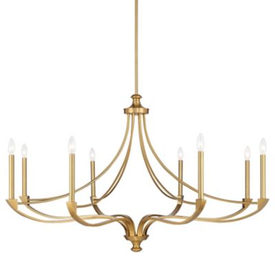 Savoy House Preserve Chandelier - Color: Brass - Size: 8 light - 1-6415-8-3