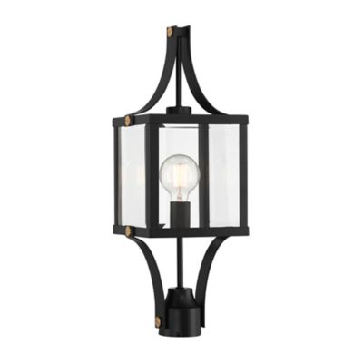 Savoy House Raeburn Outdoor Post Light - Color: Black - 5-476-144