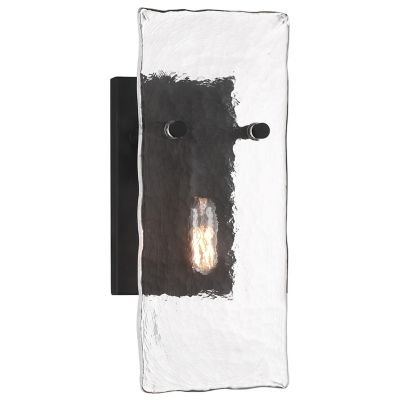 Savoy House Genry Wall Sconce - Color: Clear - Size: 1 light - 9-8204-1-BK