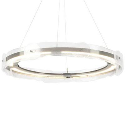 Hubbardton Forge Solstice LED Pendant Light - Color: Clear - 139780-1010