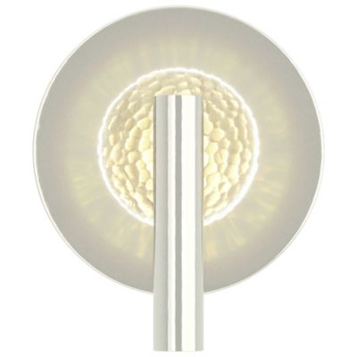 Hubbardton Forge Solstice Round Wall Sconce - Color: Polished - Size: 1 lig