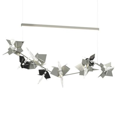 Hubbardton Forge Belladonna LED Linear Chandelier - Color: Polished - Size: