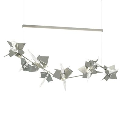 Hubbardton Forge Belladonna LED Linear Chandelier - Color: Polished - Size: