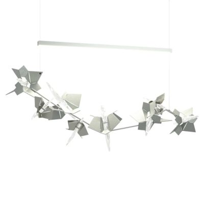 Hubbardton Forge Belladonna LED Linear Chandelier - Color: Polished - Size: