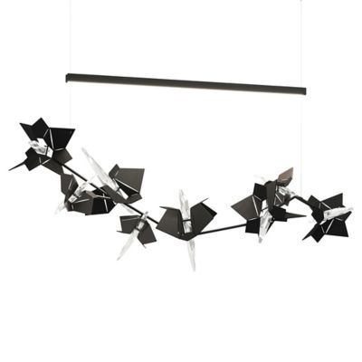 Hubbardton Forge Belladonna LED Linear Chandelier - Color: Matte - Size: 1 