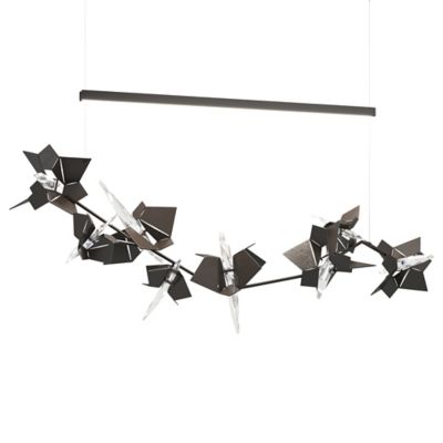 Hubbardton Forge Belladonna LED Linear Chandelier - Color: Oil Rubbed - Siz