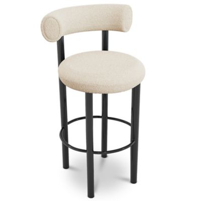 TDX2460152 Tom Dixon Fat Barstool - Color: Beige - FATS11EL02 sku TDX2460152