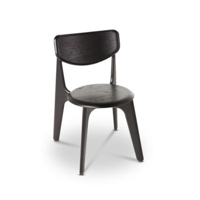 Tom Dixon Slab Side Chair - Color: Black - SLC01BL