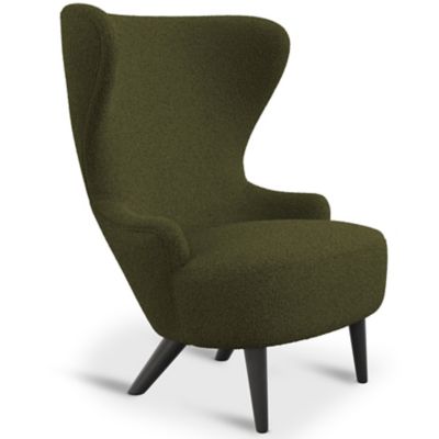 Tom Dixon Wingback Micro Chair - Color: Black - WBC15EL0950BL