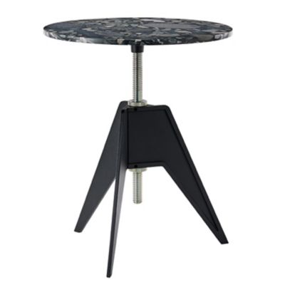 Tom Dixon Screw Cafe Table - Color: Grey - Size: Small - SCB03MT03PE