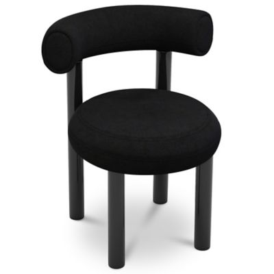 Tom Dixon Fat Dining Chair - Color: Black - FATDC11HA0190BL