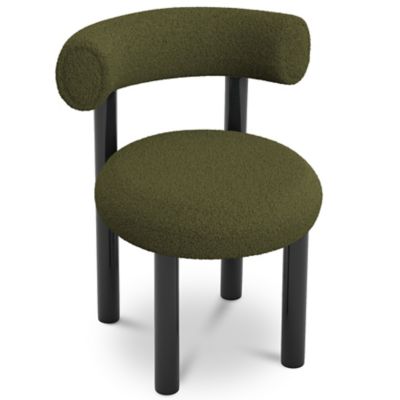 Tom Dixon Fat Dining Chair - Color: Black - FATDC11EL0950BL