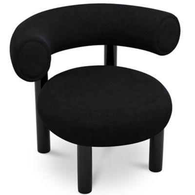 Tom Dixon Fat Lounge Chair - Color: Black - FATLC11HA0190BL