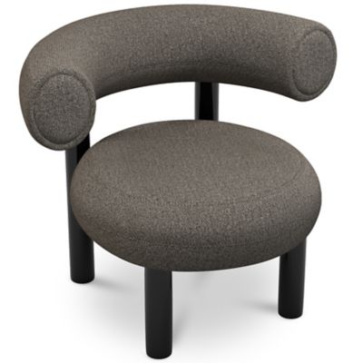 TDX2461588 Tom Dixon Fat Lounge Chair - Color: Grey - FATLC11 sku TDX2461588