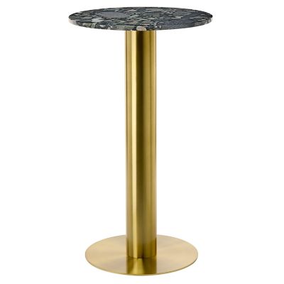 Tom Dixon Tube Round Dining Table - Color: Black - Size: Small - TUB03BRMT0