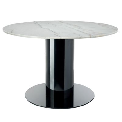 TDX2457208 Tom Dixon Tube Round Dining Table - Color: White - sku TDX2457208