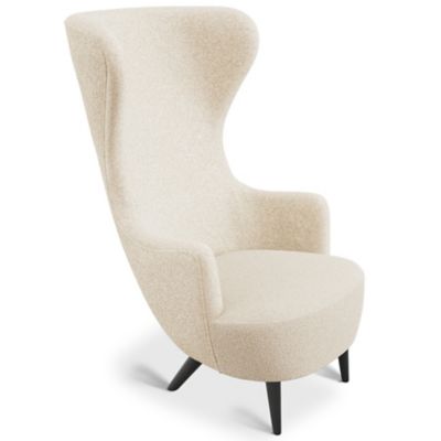 TDX2457220 Tom Dixon Wingback Chair - Color: Grey - WBC14EL02 sku TDX2457220