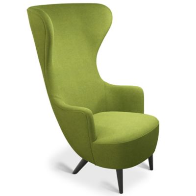 Tom Dixon Wingback Chair - Color: Green - WBC14HA0980BL