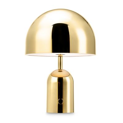 Tom Dixon Bell LED Rechargeable Table Lamp - Color: Gold - BEPO01GOUN