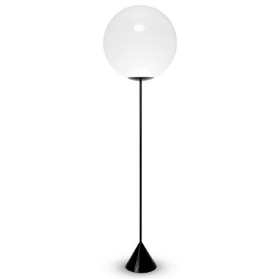 Tom Dixon Globe Cone Slim LED Floor Lamp - Color: Black - OPS0102-FUN04M1