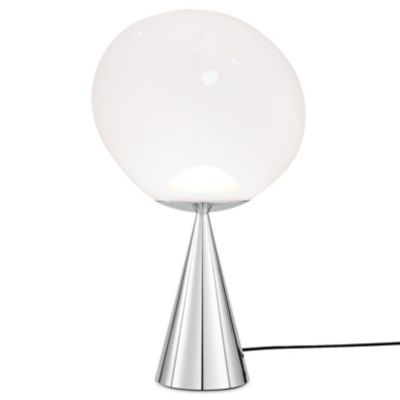 Tom Dixon Melt Cone Fat LED Table Lamp - Color: White - MES02OP-TUN02M1