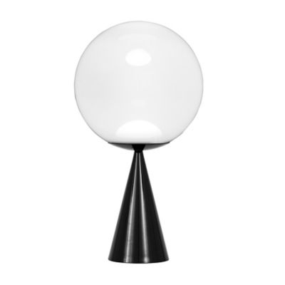 Tom Dixon Globe Fat LED Table Lamp - Color: White - OPS0101-TUN01M1