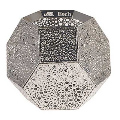 TDZY748608 Tom Dixon Etch Tea Light Holder - Color: Metallics sku TDZY748608