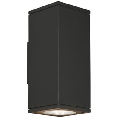Visual Comfort Modern TEGEL 12 UP/DOWN WALL SCONCE in Black