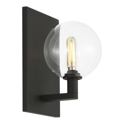 Visual Comfort Modern Gambit Wall Sconce in Black