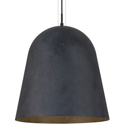 Visual Comfort Modern Fett Pendant Light in Black