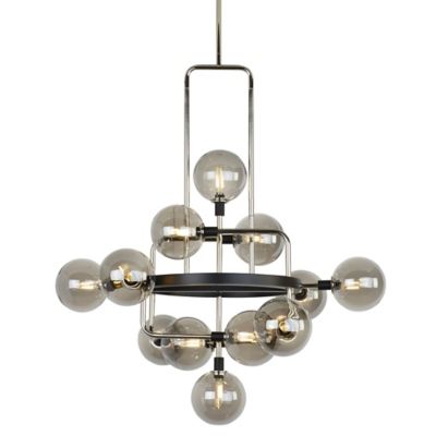 Visual Comfort Modern Viaggio Chandelier in Silver