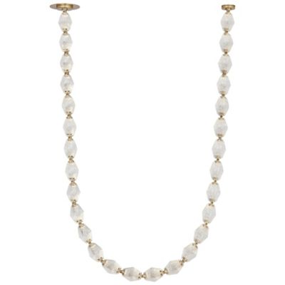 Visual Comfort Modern Collier LED Pendant/Chandelier in Clear, Size: 84"