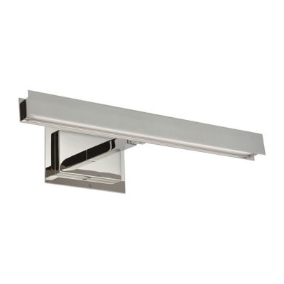 Visual Comfort Modern Bau LED Picture Light in Silver, Size: 18 In