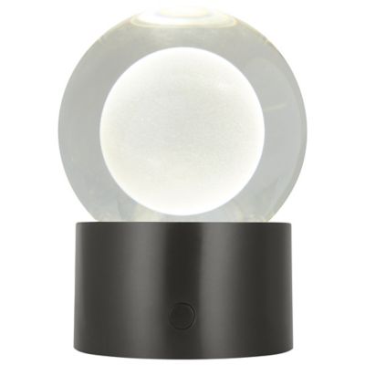 Visual Comfort Modern Mina Rechargeable LED Table Lamp in Bronze