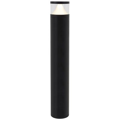 Visual Comfort Modern Arkay Three 36 Outdoor LED Bollard in Black