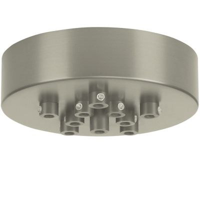 Visual Comfort Architectural Soco Mini 11 Port Round Canopy - Color: Satin 